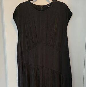 Universal Standard Paloma Tiered Cupro Dress